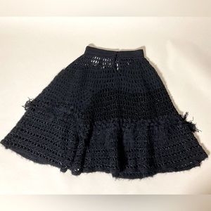 Antonia Campbell Hughes for TOPSHOP Crochet Knit Skirt Size M/10 UK